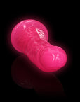 RealRock - 6" Inch Slim Glow in the Dark Neon - Pink