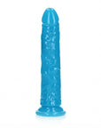 9" Inch Slim Glow in the Dark Neon - Blue