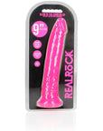 9" Inch Slim Glow in the Dark Neon - Pink