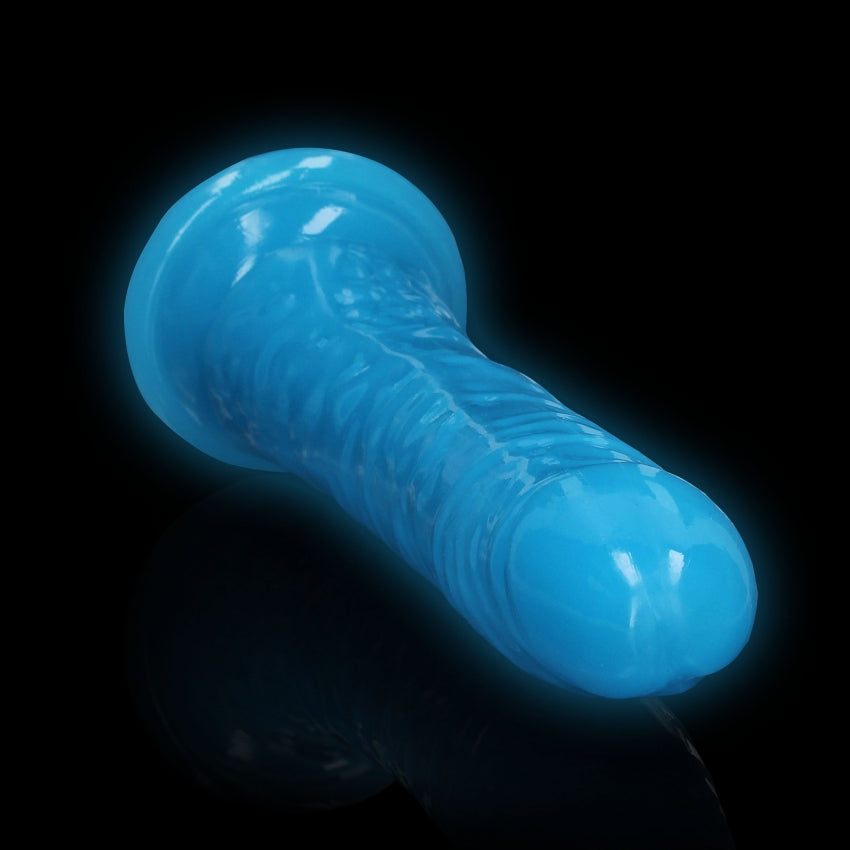 10&quot; Inch Slim Glow in the Dark Neon - Blue