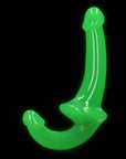 6" Inch Strapless Strap-On Glow in the Dark Neon - Green