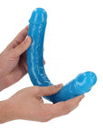 15" Inch Double Dong Glow in the Dark Neon - Blue