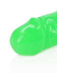 15" Inch Double Dong Glow in the Dark Neon - Green