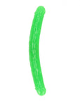 15" Inch Double Dong Glow in the Dark Neon - Green