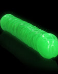 15" Inch Double Dong Glow in the Dark Neon - Green