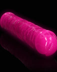 15" Inch Double Dong Glow in the Dark Neon - Pink