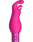 Royal Gems Rechargeable Silicone Bullet - Exquisite - Pink - K. P.