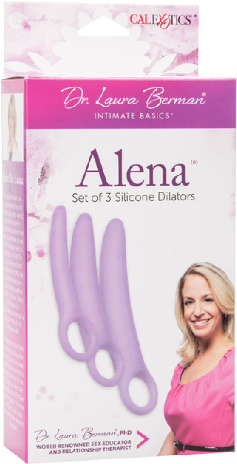Dr Laura Berman - Alena Set Of 3 Silicone Dilators - Purple
