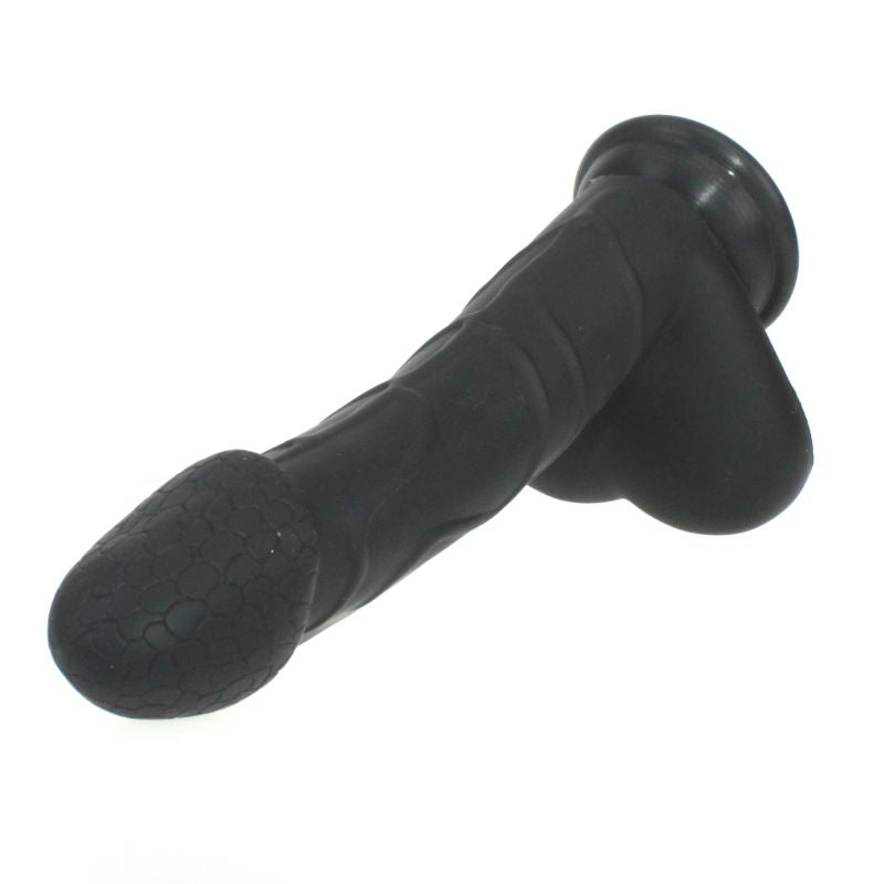 Realistic Cock with Balls - Black - K. P.