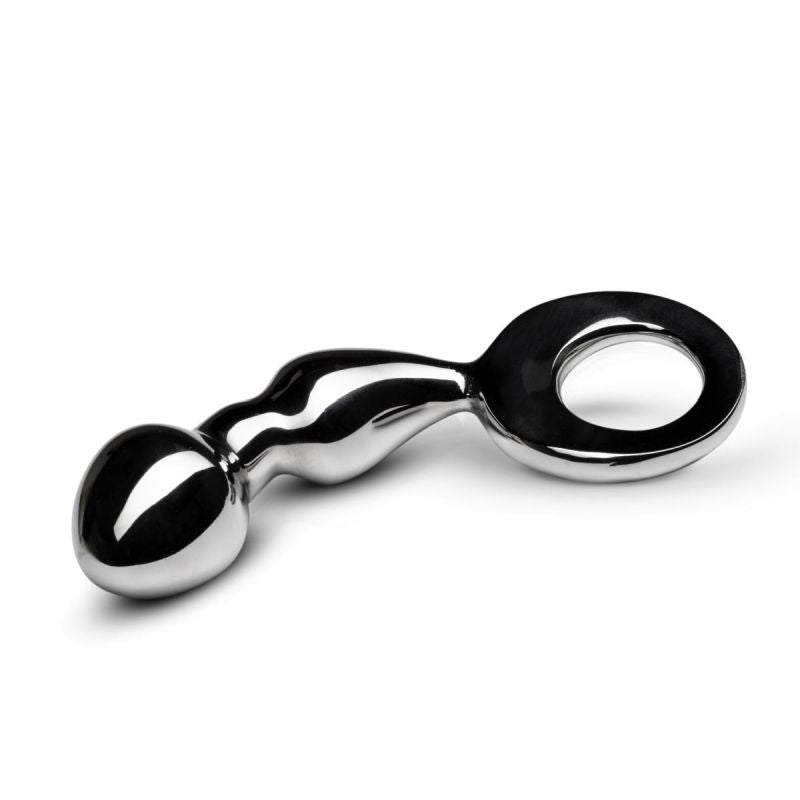 Drang Fun Metal Anal Plug - Silver - K. P.
