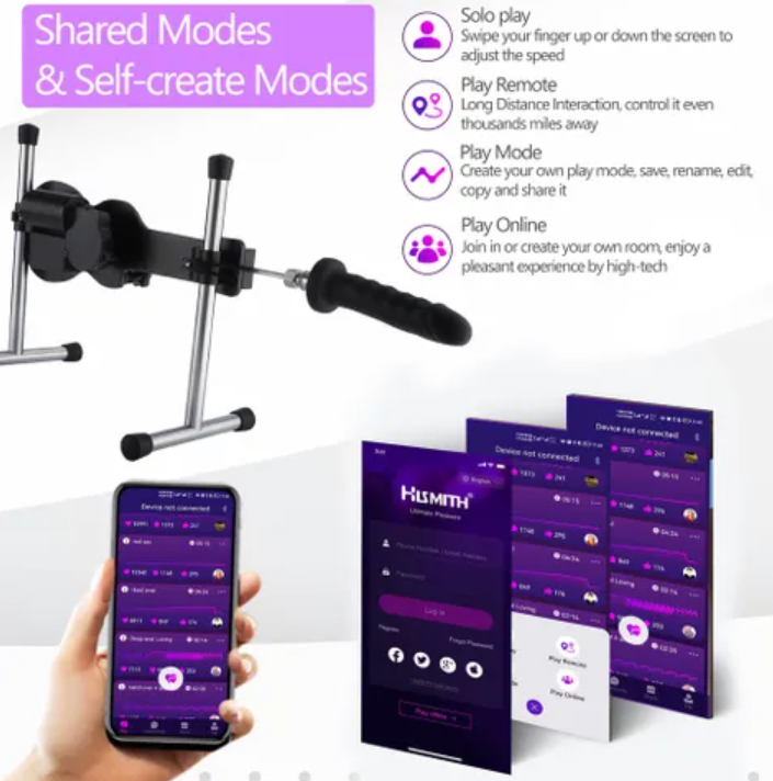 Hismith Mini Pro Sex Machine App &amp; Remote Control