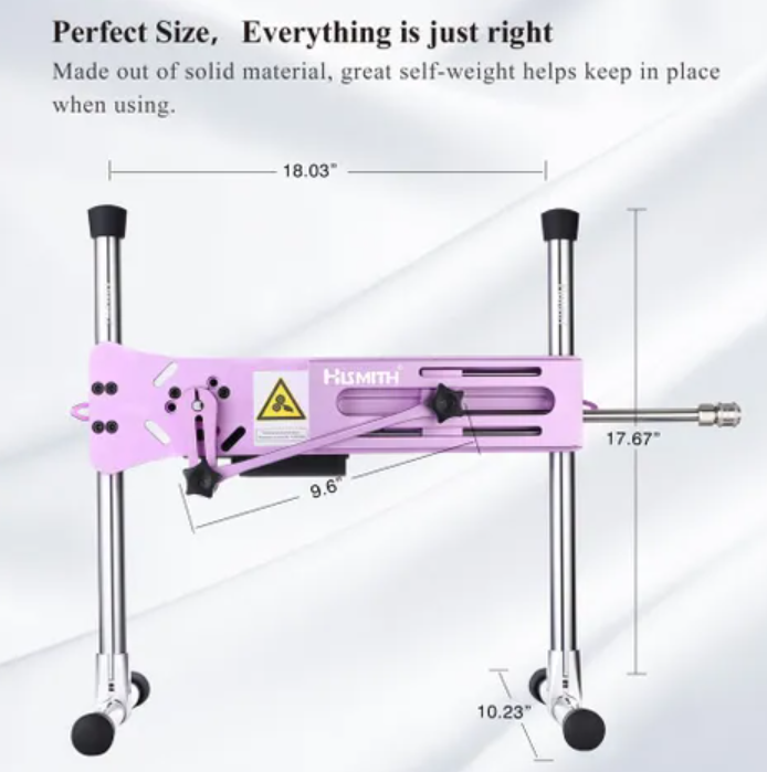 Hismith Premium 3.0 Sex Machine App &amp; Remote Control- Pink
