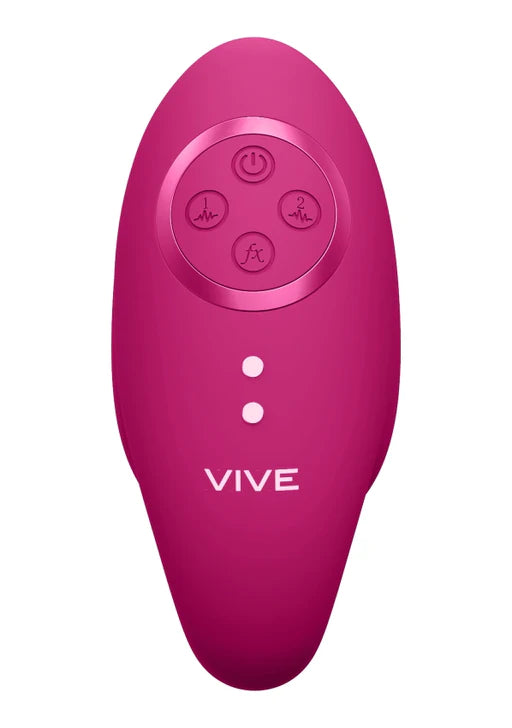 VIVE Pulse Wave &amp; Vibrating Love Egg - Aika - Pink