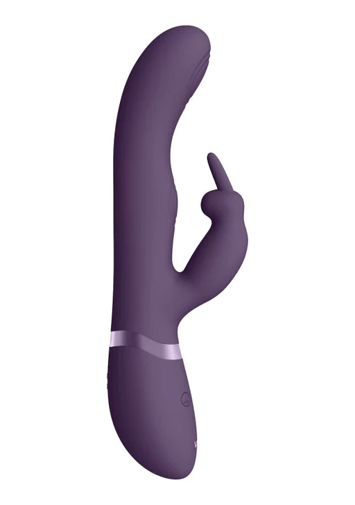 VIVE - Dual Pulse-Wave & Vibrating C-spot & G-Spot Rabbit - May - Purple - K. P.