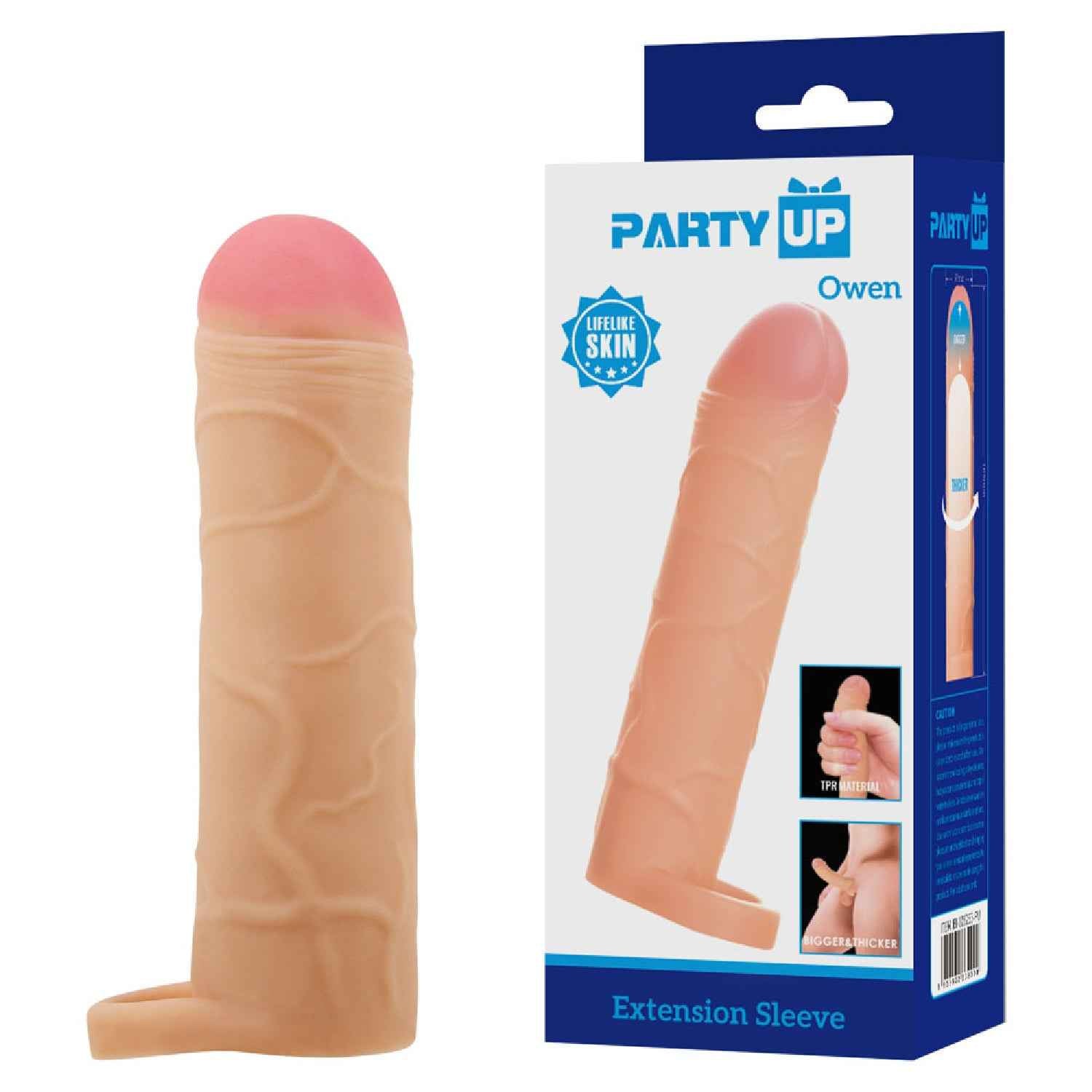 Party Up OWEN 1 Inch Extender Sleeve