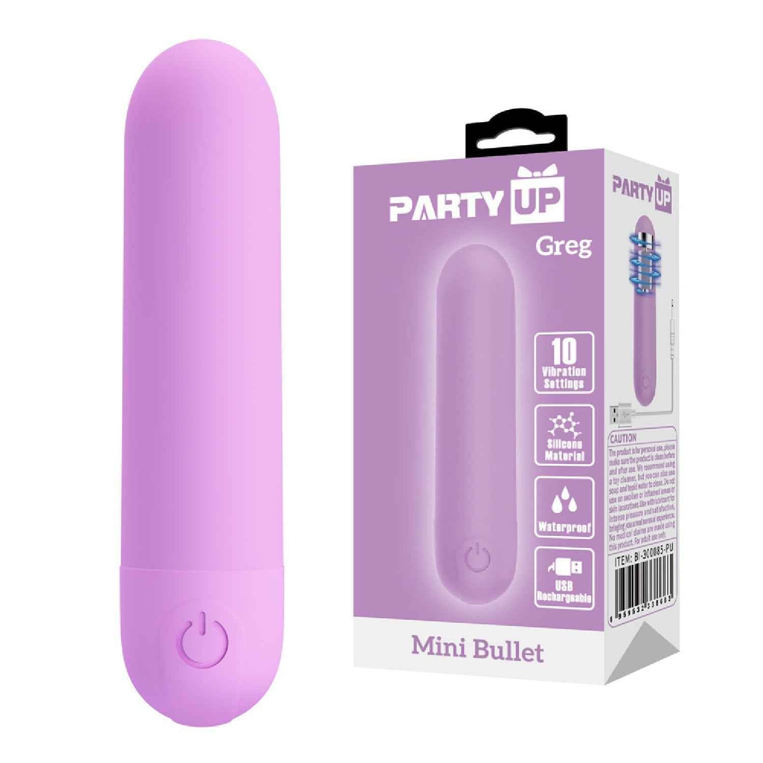 Party Up GREG Mini Bullet - Purple