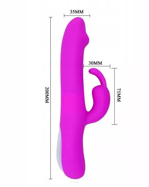 Natural Motion - Thrusting Vibrator - Purple - K. P.