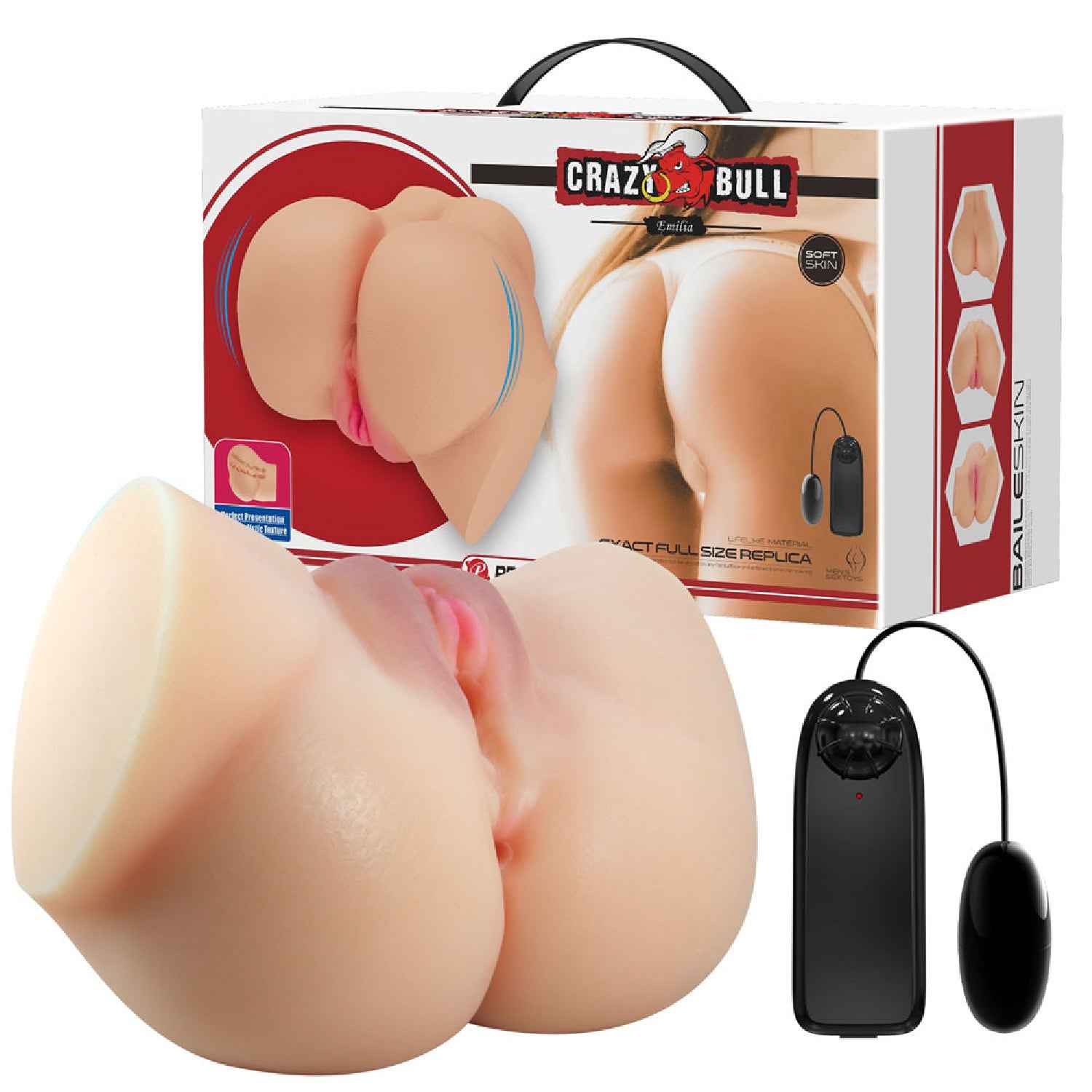 CRAZY BULL EMILIA Vibrating Torso