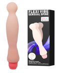 Flexi Spine Vibrator Knobbed - Flesh - K. P.