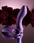 Playboy Pleasure MIX & MATCH Multi-Play Vibrator C-Ring Attachment - Purple