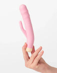Girls Get Off - DeeDee Thrusting Rabbit Vibrator - Pink