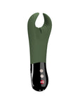 Fun Factory MANTA Couples Vibrator - Moss Green-Black