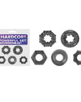 Hardcore Powerful Set Cock Rings - Set of 5