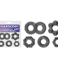 Hardcore Powerful Set Cock Rings - Set of 5