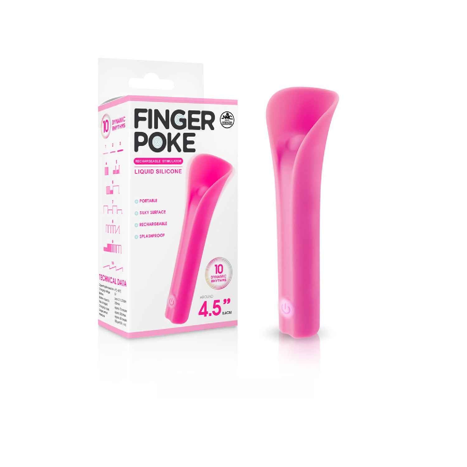 Finger Poke - Pink