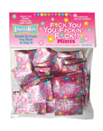 Fuck You, You Fuckin Fuck! Mints - Bag of 25