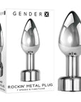 Gender X ROCKIN' METAL PLUG