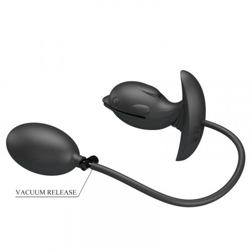 Inflatable Butt Plug - Hanson - Black - K. P.