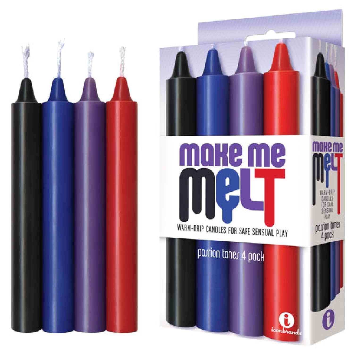 Make Me Melt Drip Candles - Passion