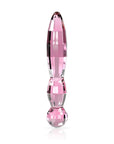 JimmyJane Dillenia Cissus Glass Dildo - Pink