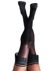 Kixies KEILA Fringe Sheer Thigh Highs