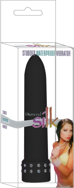 Studded Vibrator - Diamond Silk - Multiple Colours