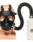 The Master Series - Inhaler Gas Mask with Bottle - Black - K. P.