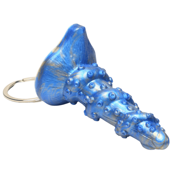 Creature Cocks - Lord Kraken Keychain - Blue - K. P.