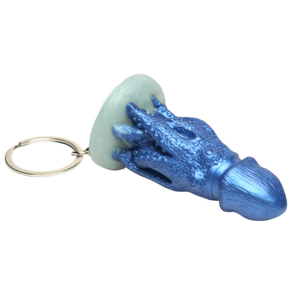 Creature Cocks - Cocktopus Keychain - Blue - K. P.