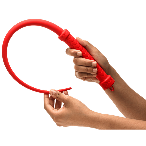 The Master Series - Viper Tail Silicone Whip - Red - K. P.