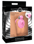 The Master Series - Pussification Vulva Chastity Cage - Pink - K. P.