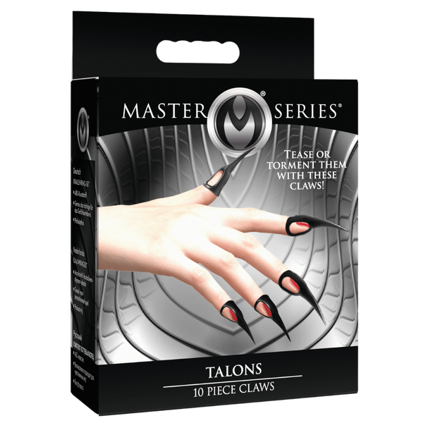 The Master Series - Talons 10 Piece Claws - Black - K. P.