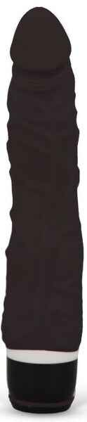 Silicone Classic Trojan Vibrator - Black