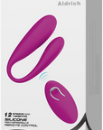 Couples Vibrator - Aldrich - Purple