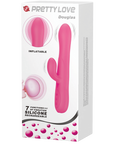 Inflatable Douglas Rabbit Vibrator - Pink