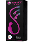 Rechargeable Romance 3-in-1 Stiumulator - Purple