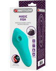 Rechargeable Magic Fish Suction Stimulator - Blue