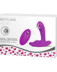 Remote Control Wearable Vibrator - Magic Finger - Purple