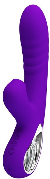 Sucking Rabbit Vibrator - Jersey - Purple - K. P.