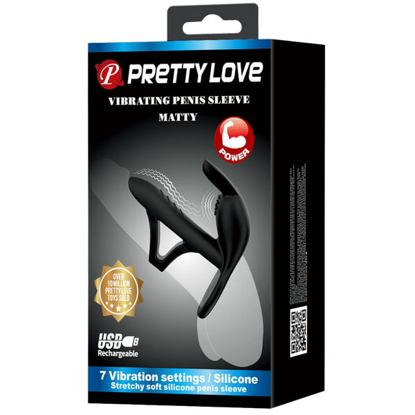 Vibrating Penis Sleeve - Matty - K. P.